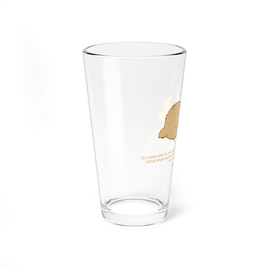 Clear Pantouflard 'Comforting Chicks' Empathetic Solid Glass Mixer