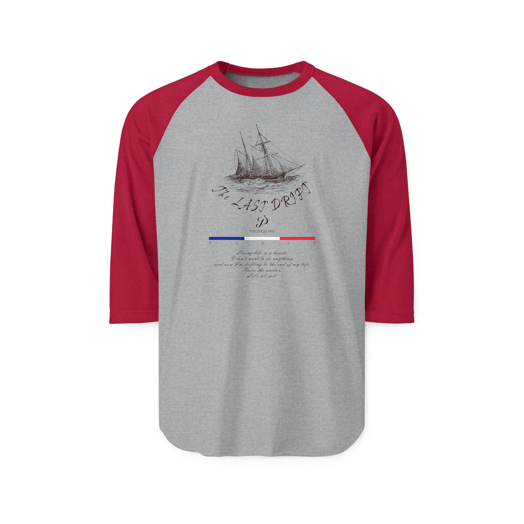 Unisex White Last Drift Cotton Raglan Shirt