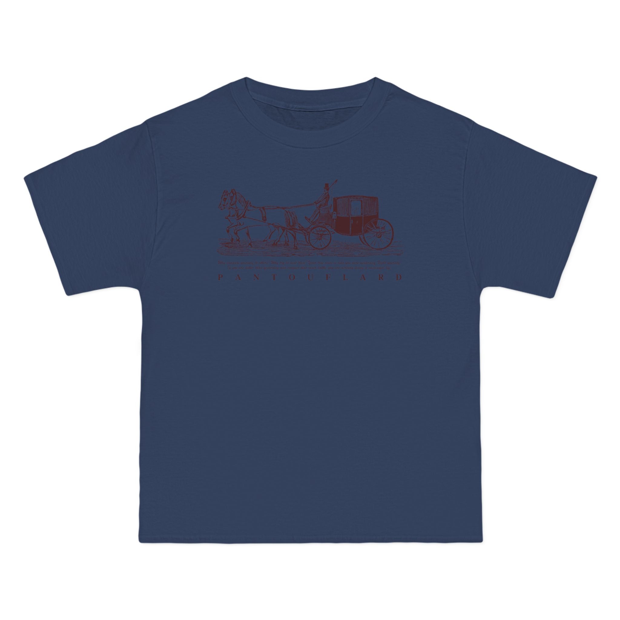 Unisex Burnt Orange Vintage Carriage Graphic 100% Cotton T-Shirt