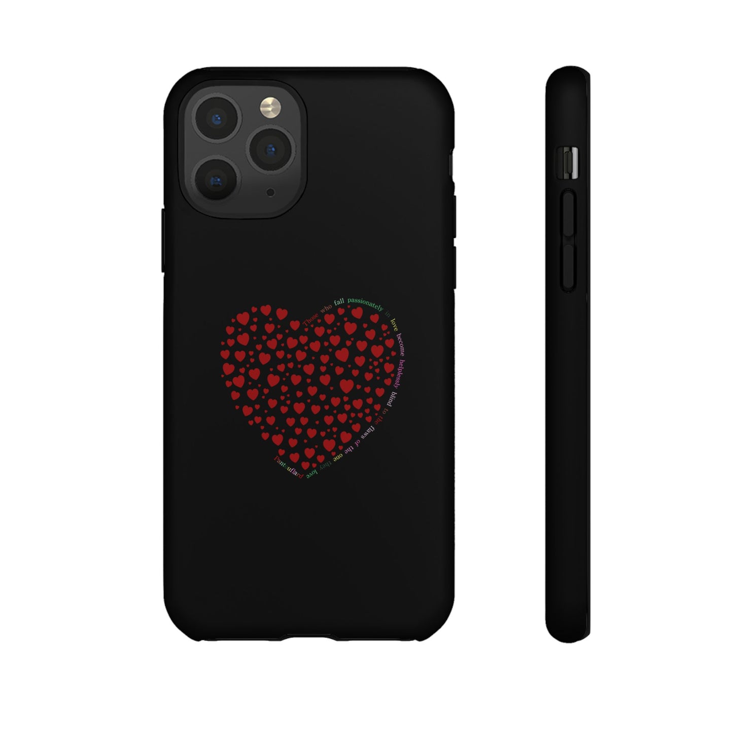 Fundas de corazón rojo para teléfonos iPhone, Galaxy, Google Pixel (54 tipos)