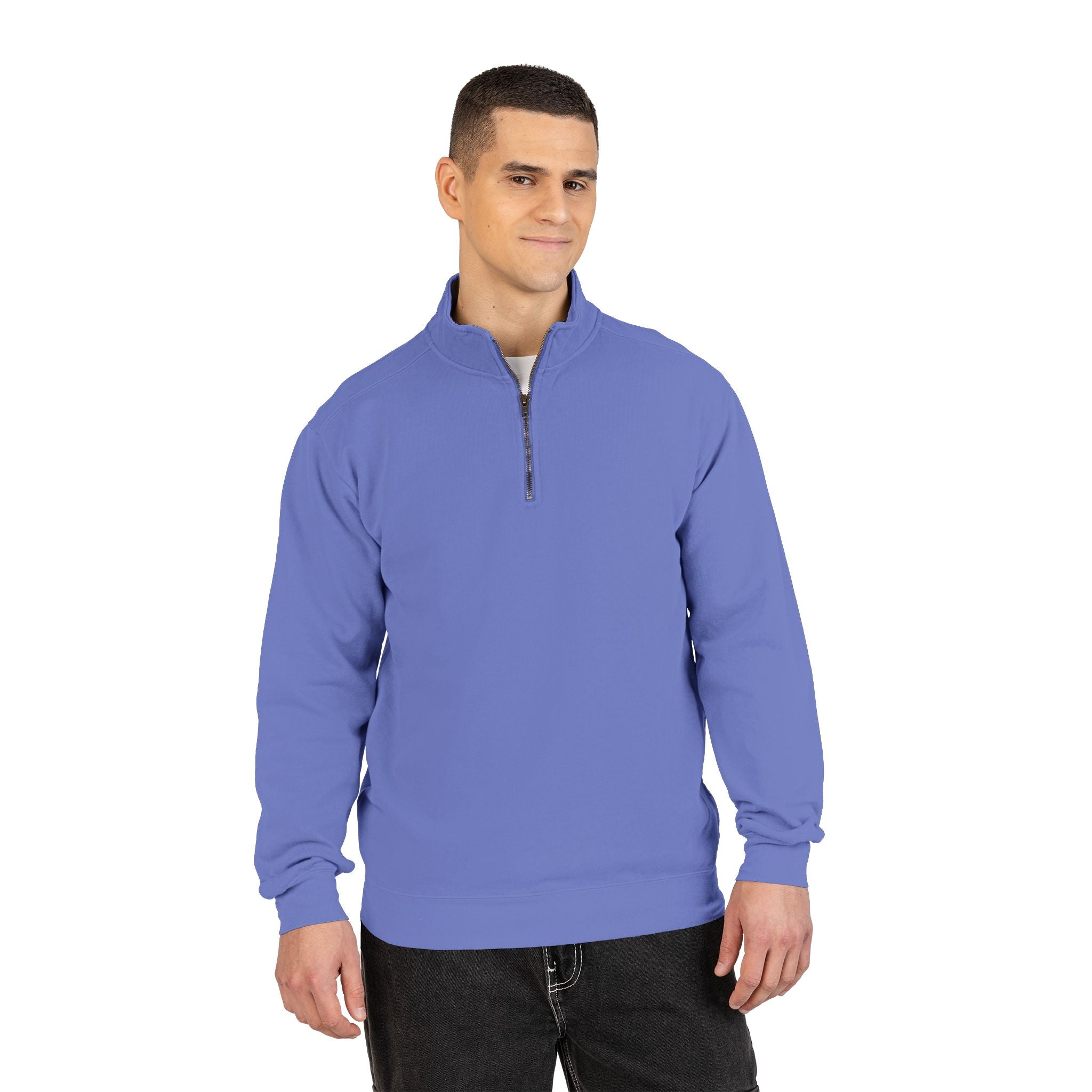 Old Money Yacht Club Quarter-Zip - The Last Drift I (Comfort Colors 1580 Nautical Pullover)