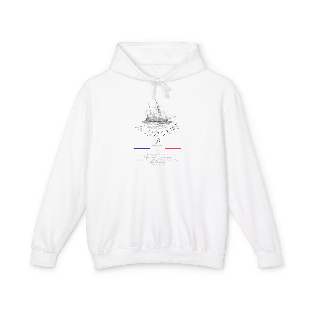 Old Money Nautical Heritage Hoodie - The Last Drift I (Lightweight 100% Cotton Coastal Pullover)