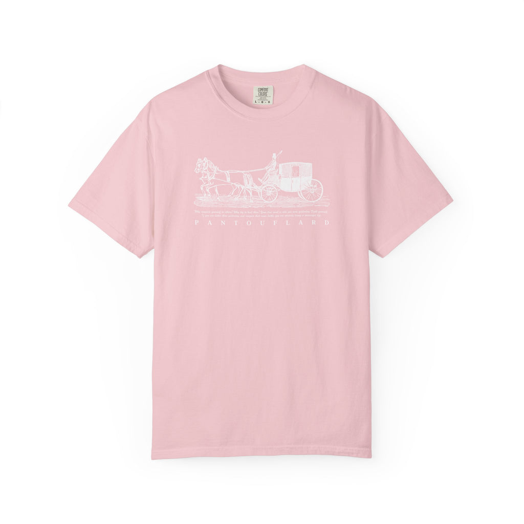 Unisex Burnt Orange Hanes Vintage Carriage Graphic 100% Cotton T-Shirt