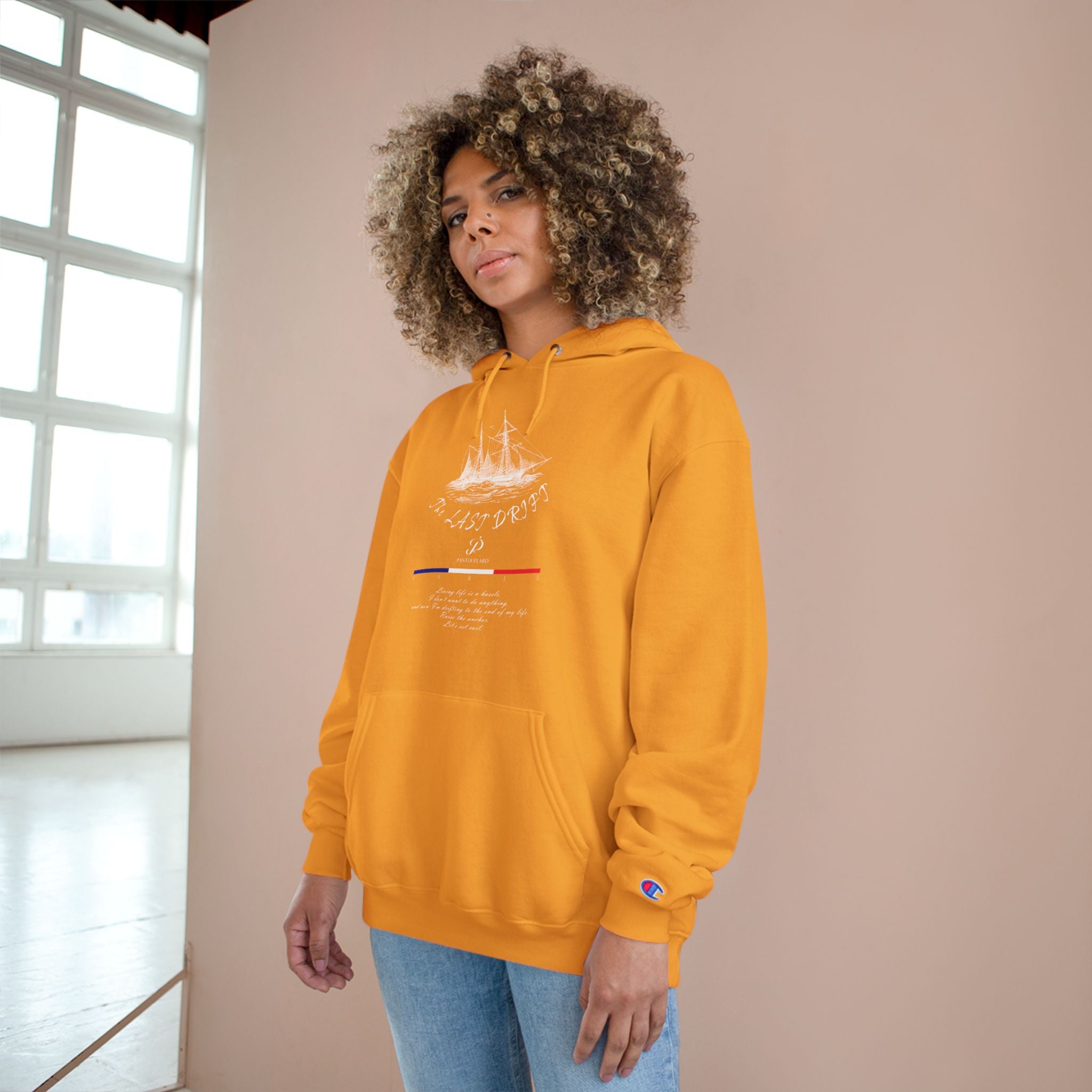 Old Money Nautical Heritage Hoodie - The Last Drift II (Champion Authentic Eco-Fleece)