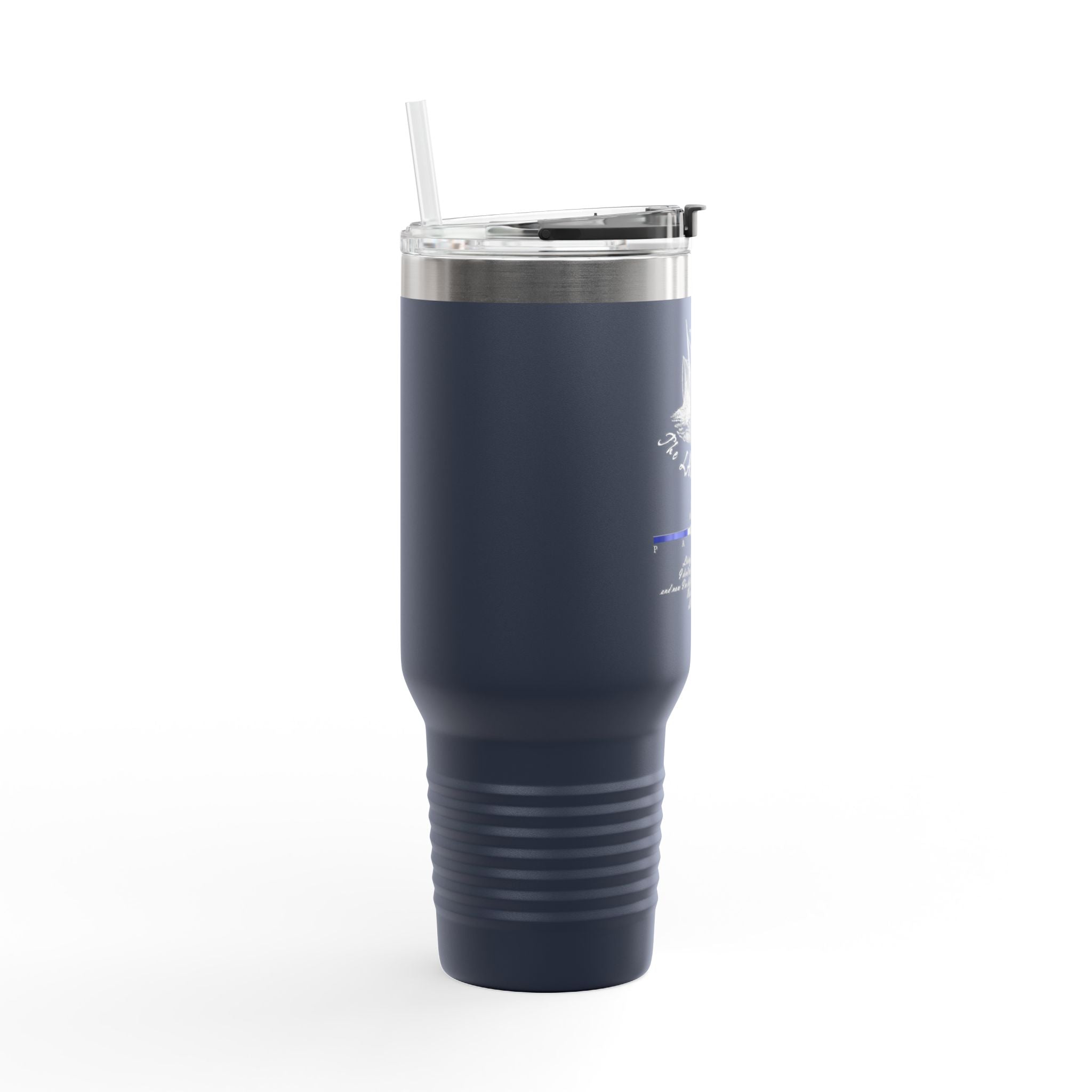 Navy Blue The Last Drift Ship 40oz Stainless Steel Insulated Travel Mug