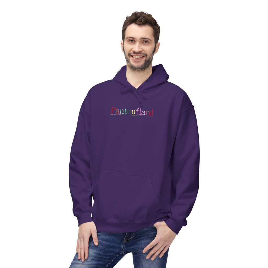 Old Money Aesthetic Premium Hoodie - Pantouflard Logo (Gildan Hammer Heavyweight Fleece)