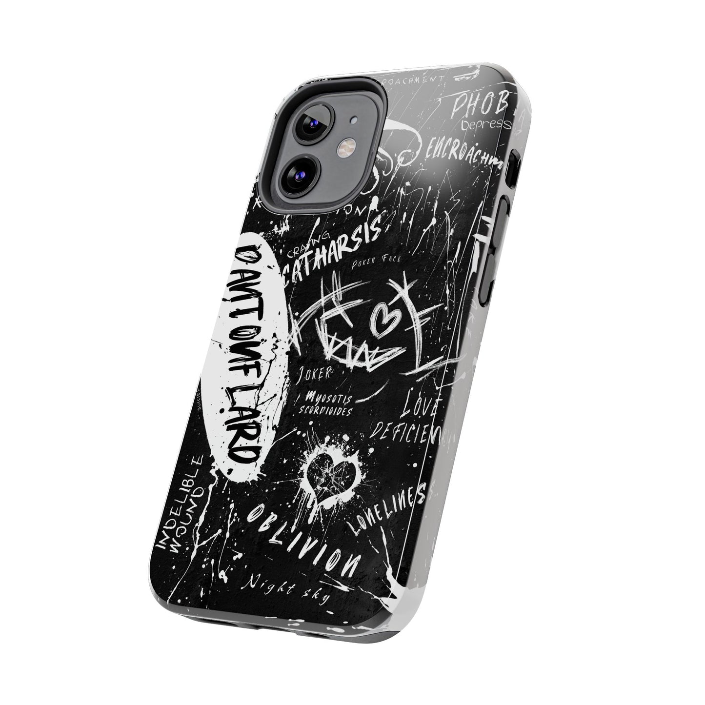 Edgy iPhone Cases for Tough Love - Perfect for Teens and Young Adults, Trendy Art, Unique Gift, Phone Accessories