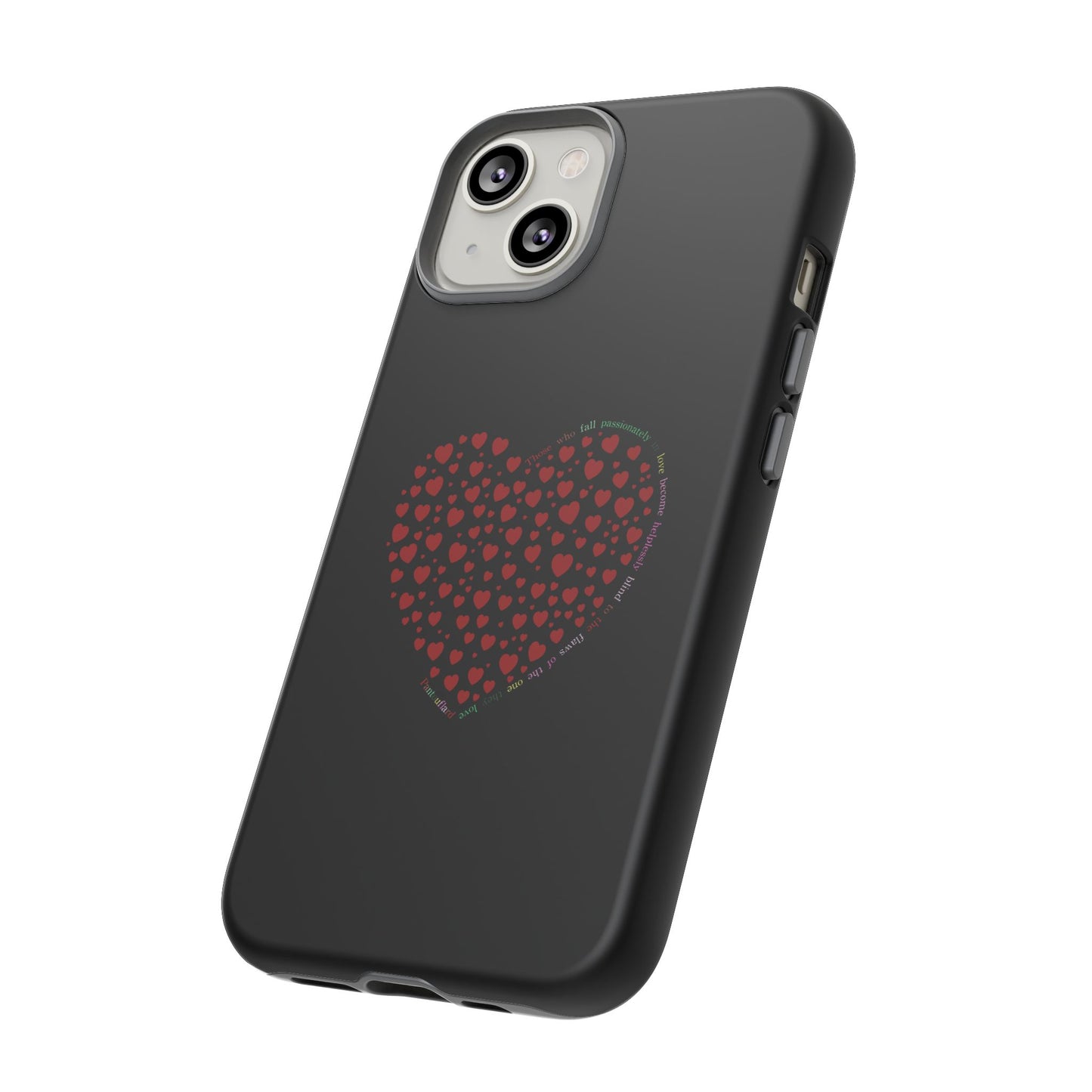 Fundas de corazón rojo para teléfonos iPhone, Galaxy, Google Pixel (54 tipos)