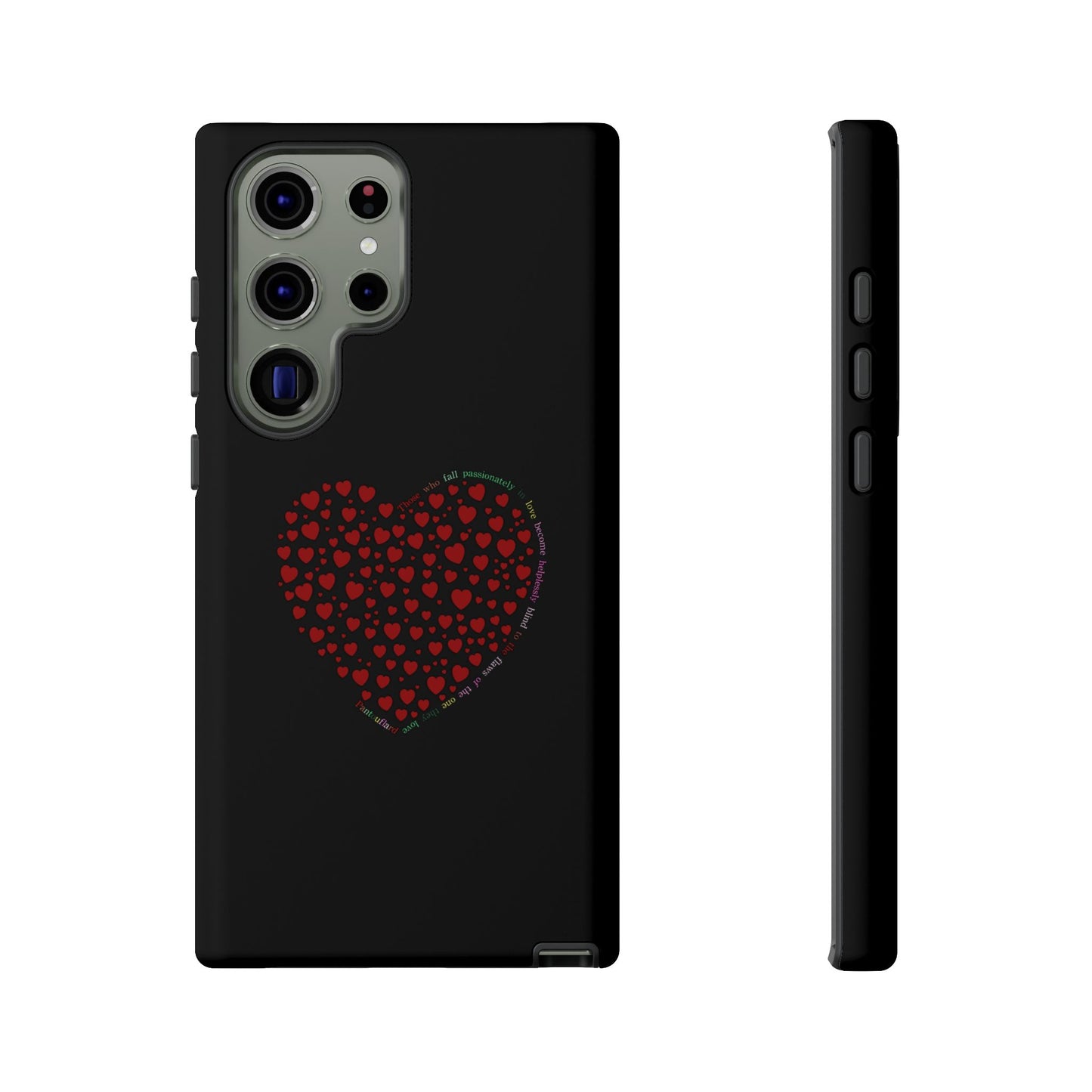 Fundas de corazón rojo para teléfonos iPhone, Galaxy, Google Pixel (54 tipos)