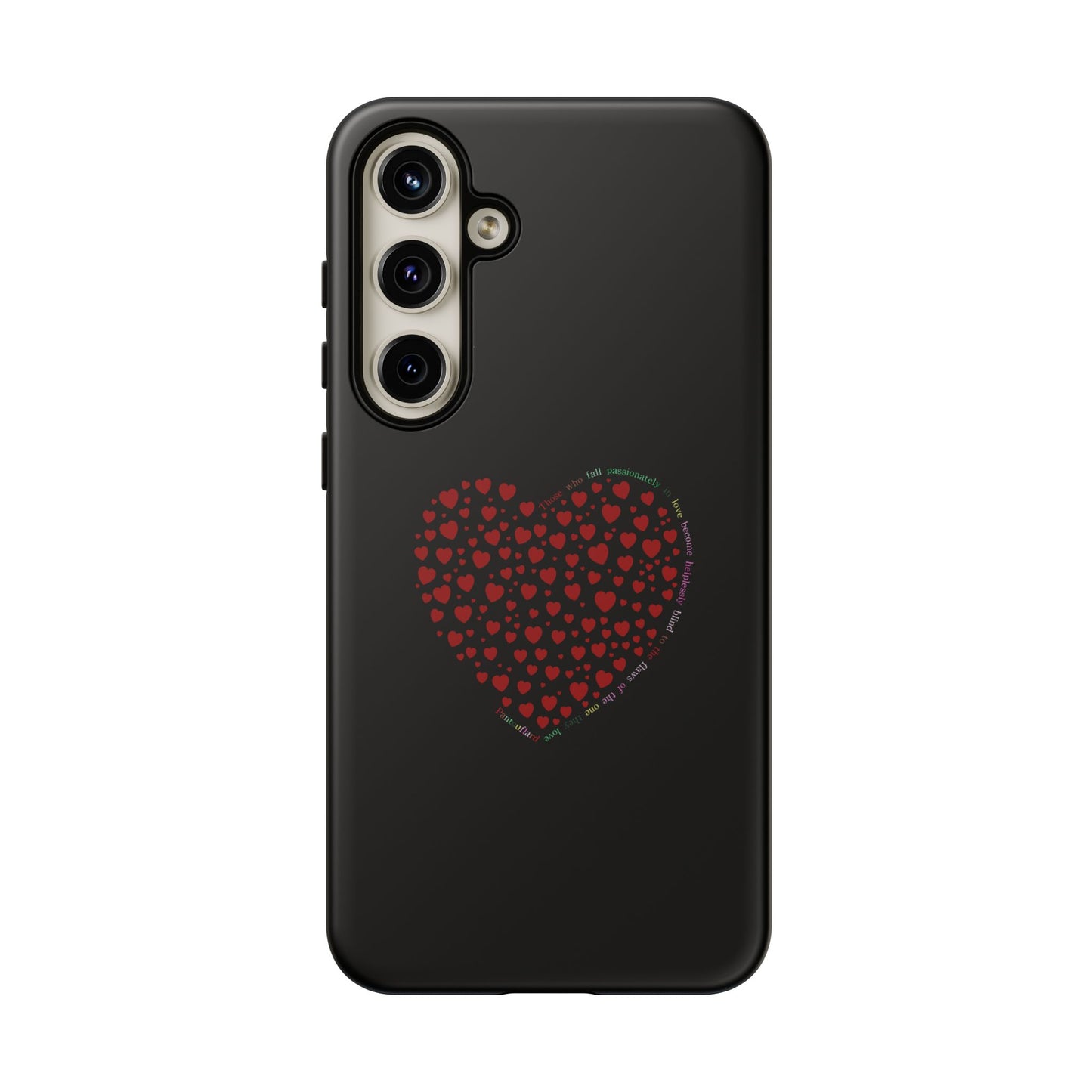 Fundas de corazón rojo para teléfonos iPhone, Galaxy, Google Pixel (54 tipos)