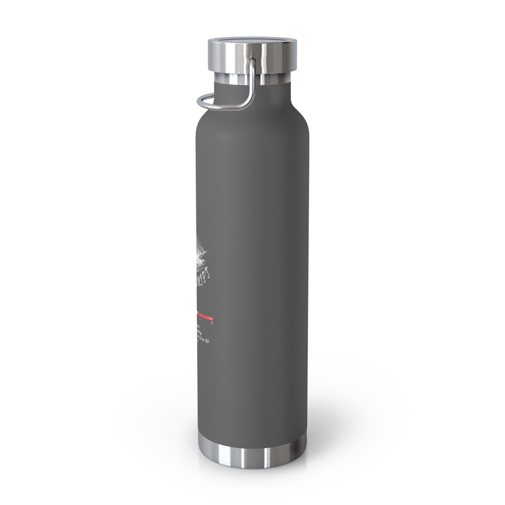 Black The Last Drift Ship 22oz Copper Vacuum Insulated Bottle