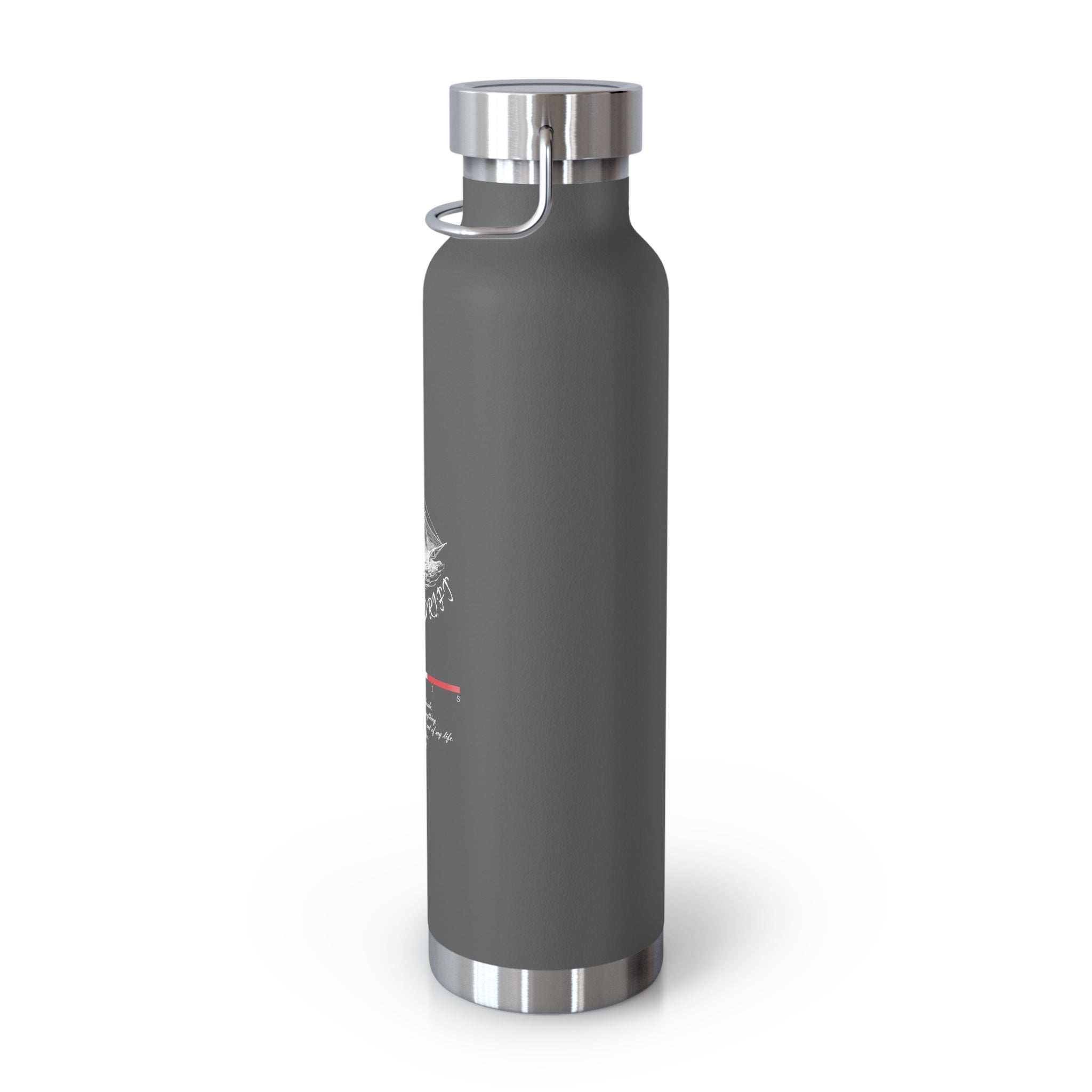Black The Last Drift Ship 22oz Copper Vacuum Insulated Bottle