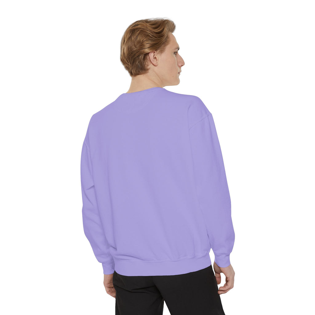 Unisex White Vintage Ship Graphic Cotton Blend Sweatshirt