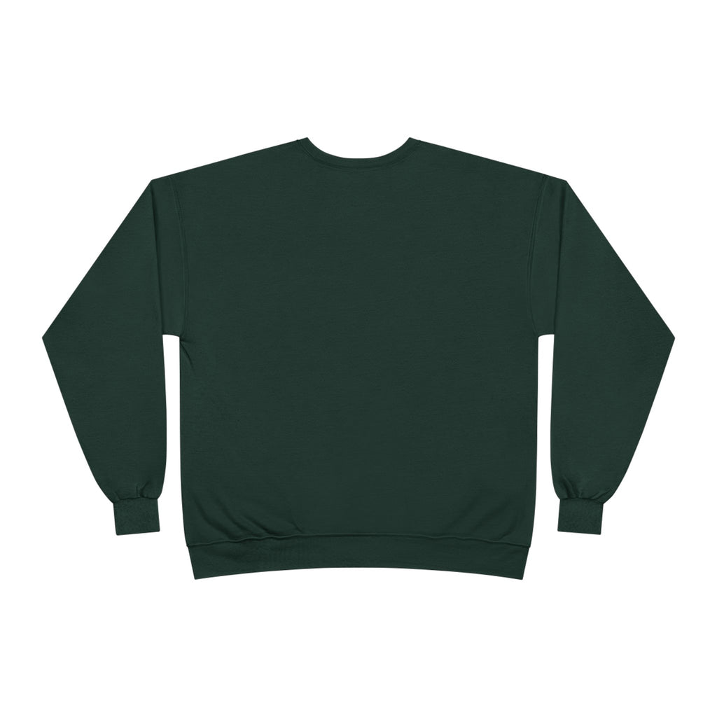 Sustainable Typography Crewneck - Hanes EcoSmart Fleece Sweatshirt