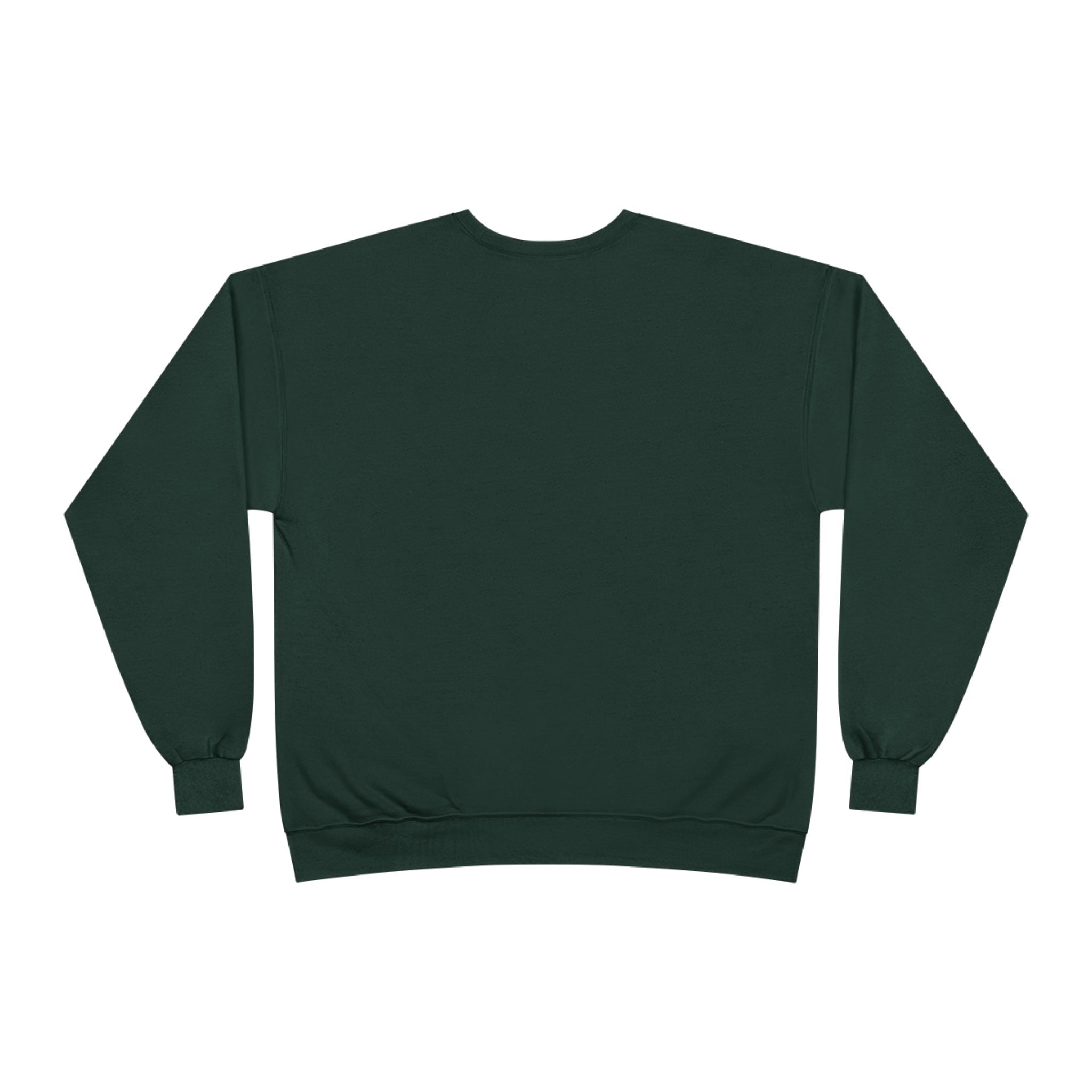 Sustainable Typography Crewneck - Hanes EcoSmart Fleece Sweatshirt
