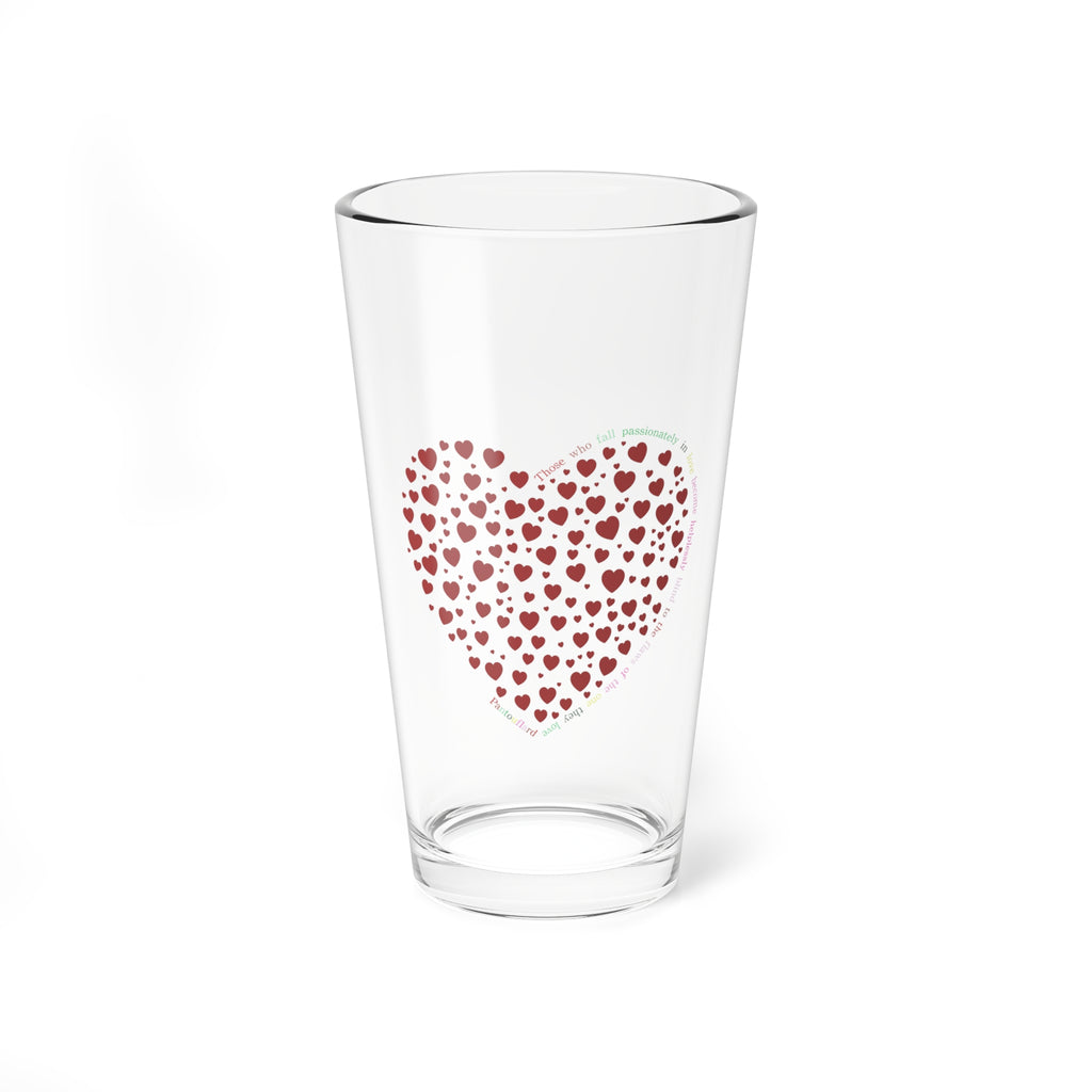 Clear Pantouflard 'Heart of Hearts' Romantic Solid Glass Mixer