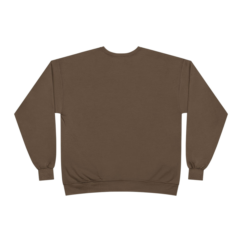 Sustainable Typography Crewneck - Hanes EcoSmart Fleece Sweatshirt