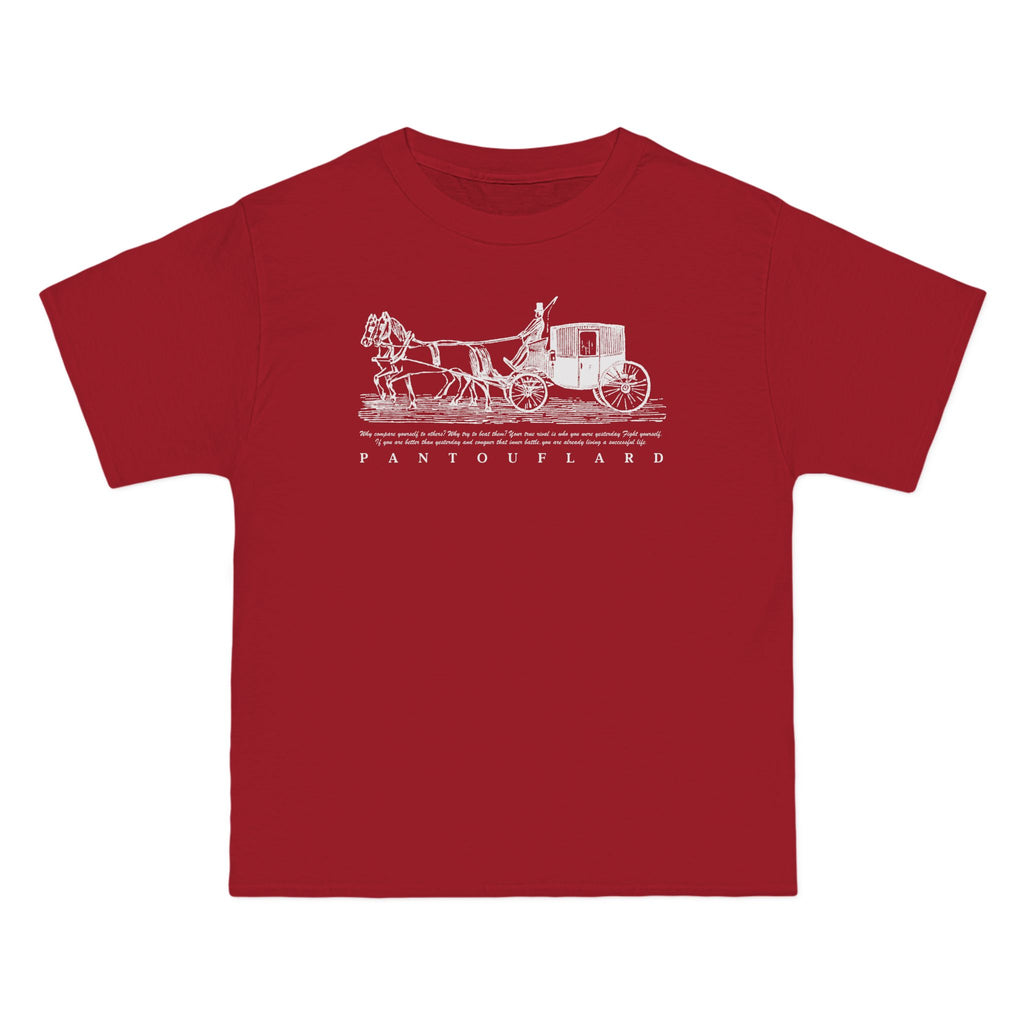 Unisex Navy Hanes Vintage Carriage Graphic 100% Cotton T-Shirt