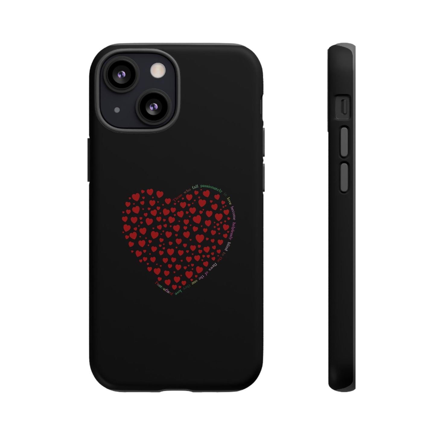Fundas de corazón rojo para teléfonos iPhone, Galaxy, Google Pixel (54 tipos)