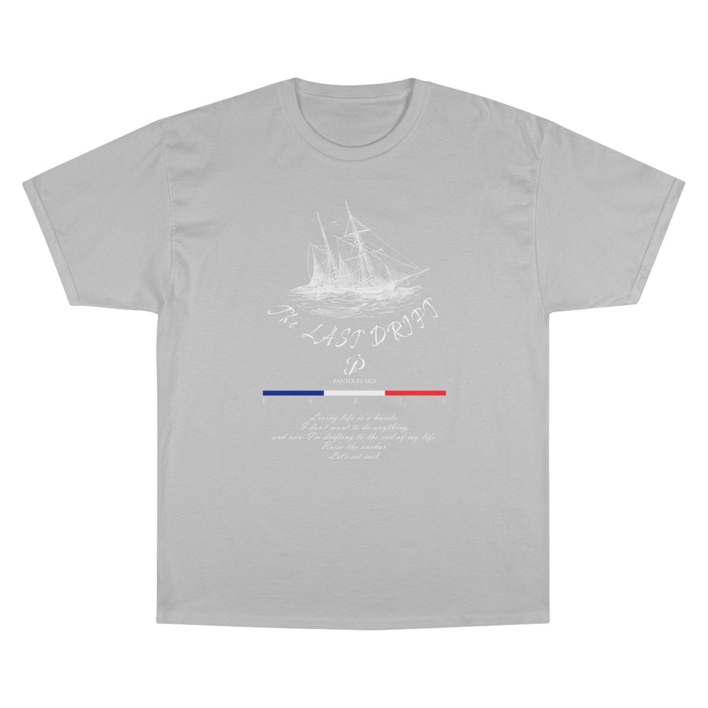 Champion Unisex Black Last Drift Cotton T-Shirt
