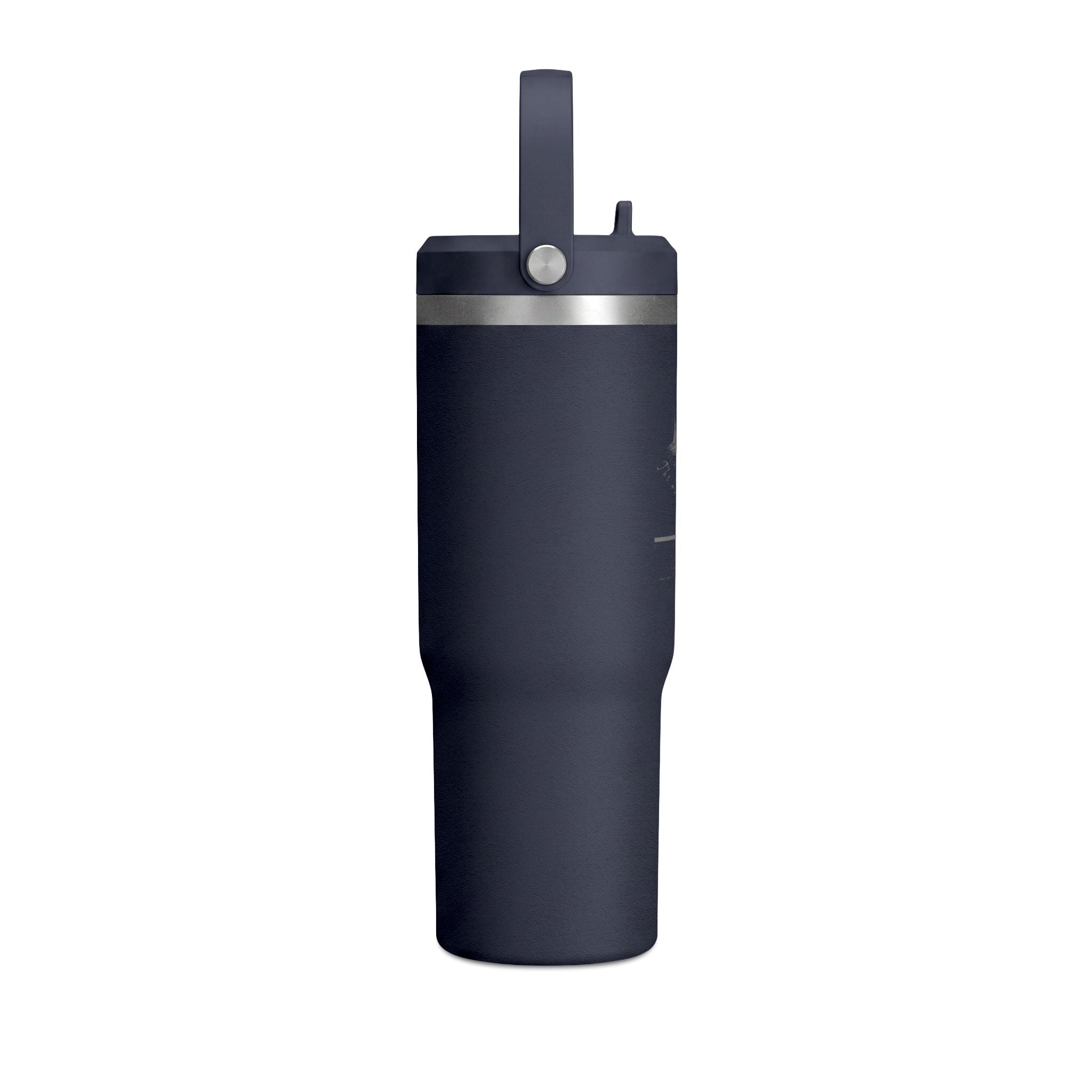 Navy Blue The Last Drift Ship 32oz Stainless Steel Nomad Tumbler
