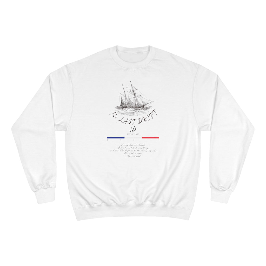 Old Money Nautical Champion Crewneck - The Last Drift I (Paris Streetwear Aesthetic)