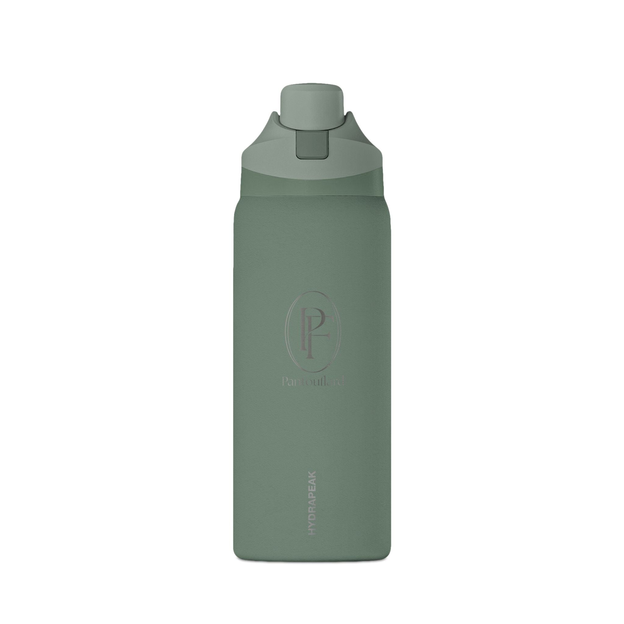 Ivory Classic PF Monogram Logo 32oz Stainless Steel Oasis Water Bottle