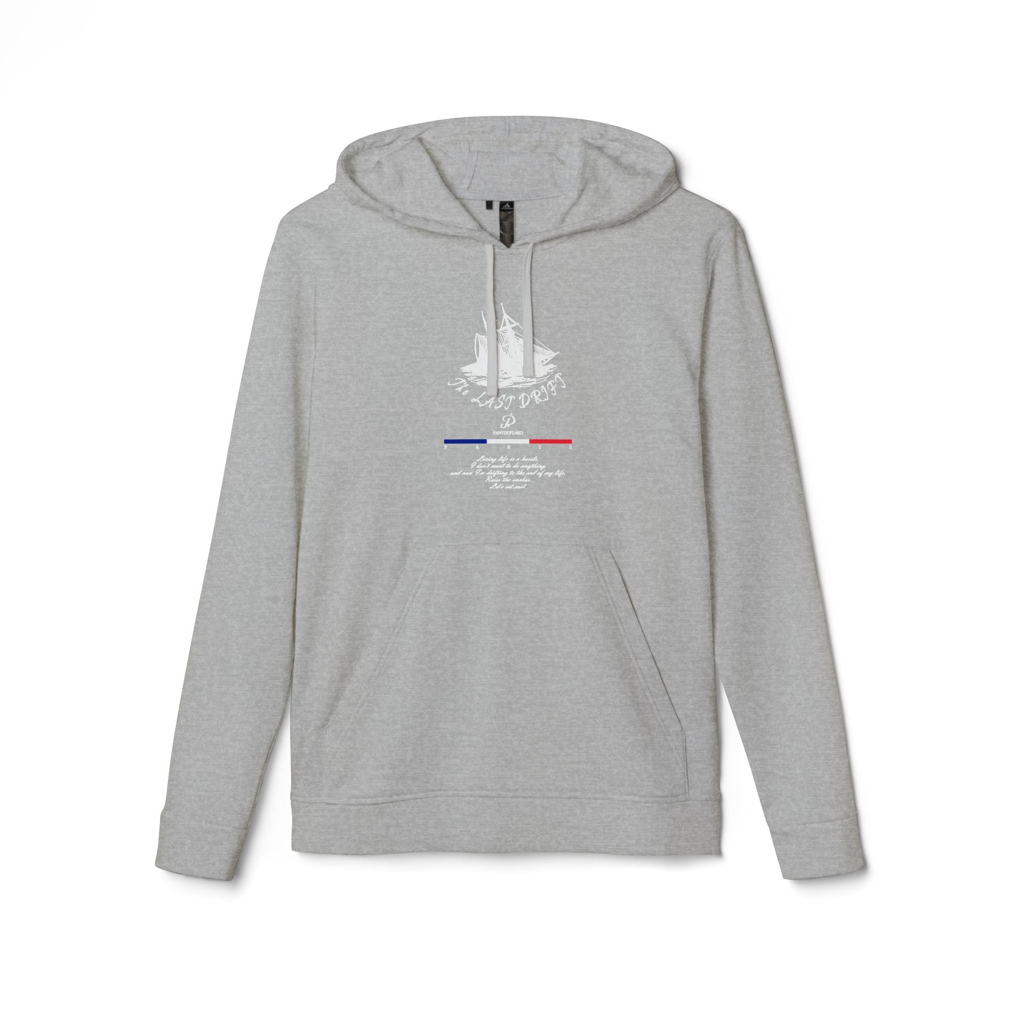 Old Money Yacht Club Hoodie - The Last Drift II (Authentic Adidas Sporty Rich Fleece)