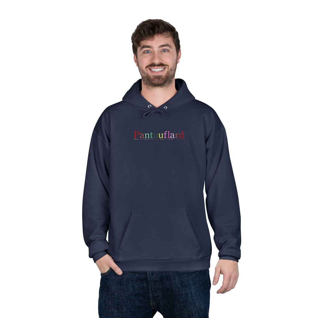 Pantouflard Graphic Eco-Fleece Hoodie | Sustainable Cotton Blend Pullover