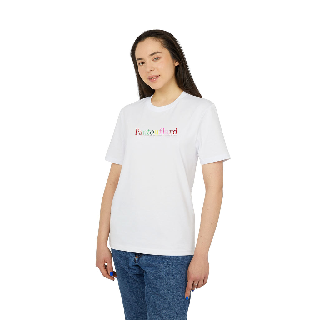 Men's & Women's Black Organic Cotton T-Shirt - Premium Sustainable Graphic Tee