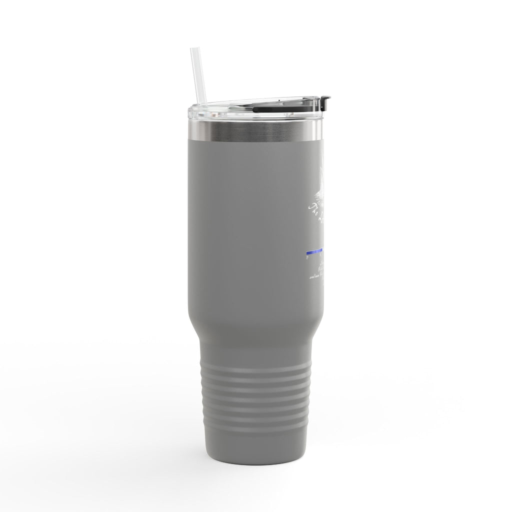 Navy Blue The Last Drift Ship 40oz Stainless Steel Insulated Travel Mug