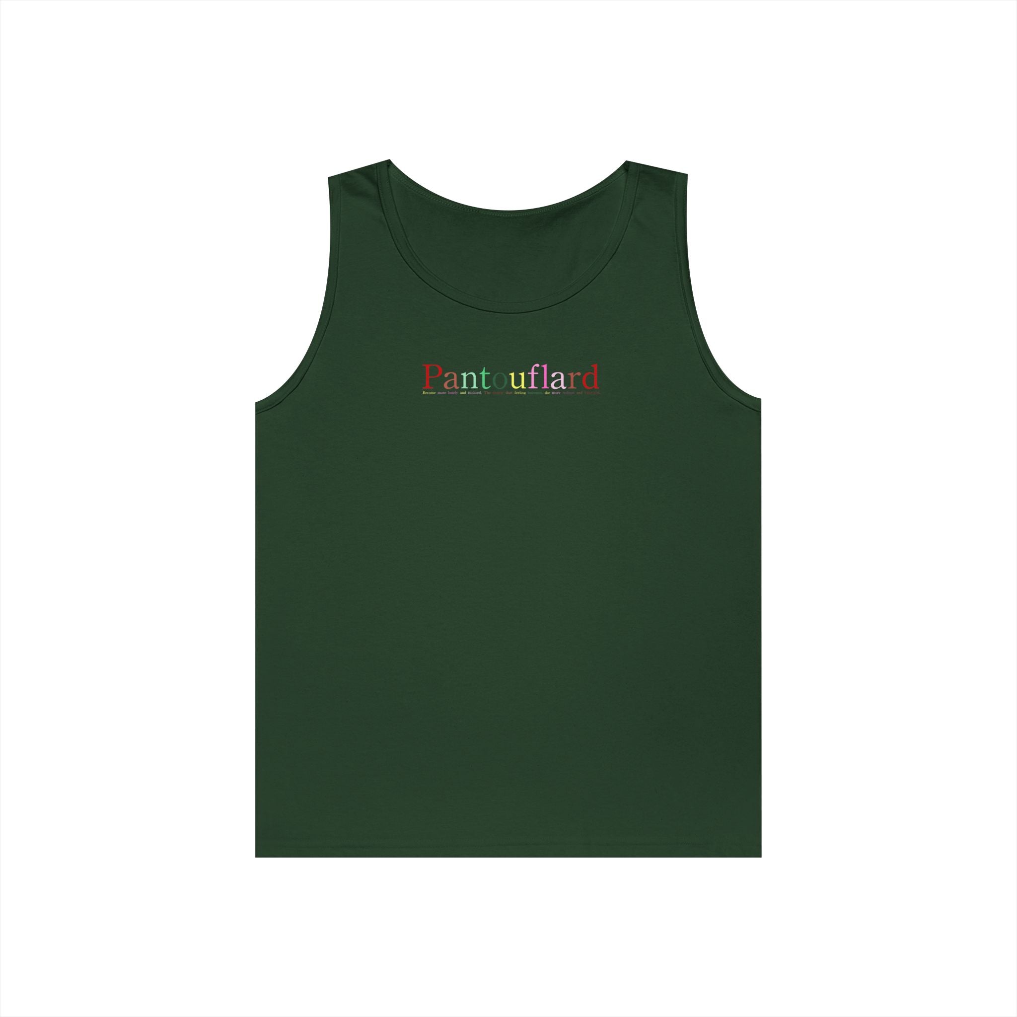 Unisex Heavy Cotton Tank Top - Classic Fit Sleeveless Shirt