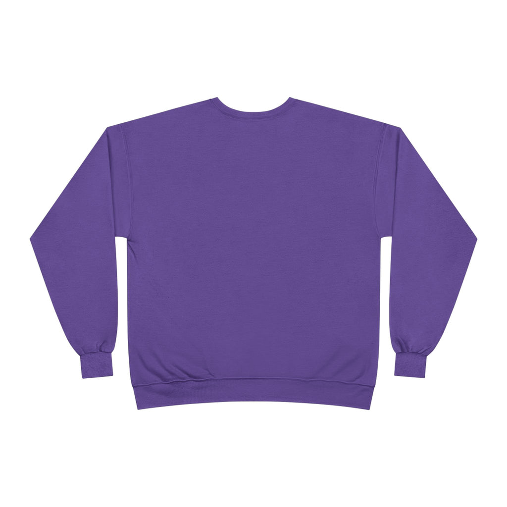 Sustainable Typography Crewneck - Hanes EcoSmart Fleece Sweatshirt