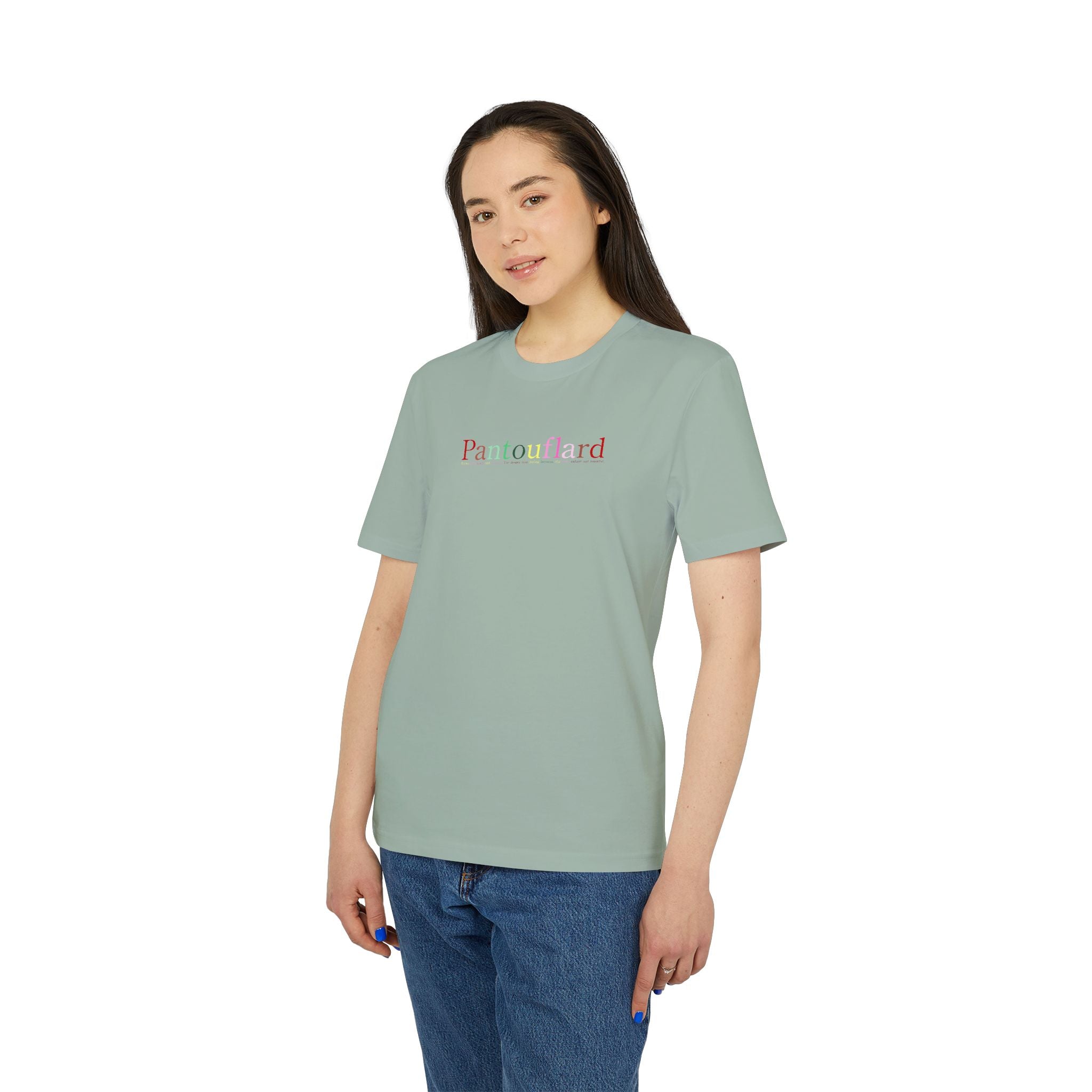Men's & Women's Black Organic Cotton T-Shirt - Premium Sustainable Graphic Tee