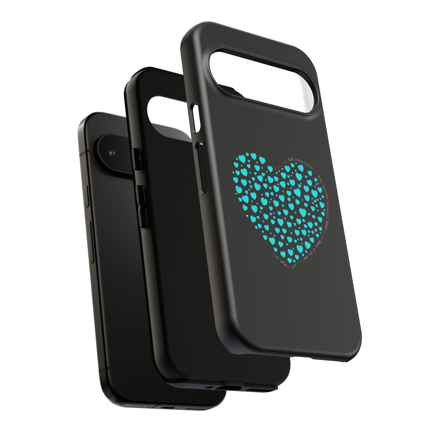 Fundas Mint Heart para teléfonos iPhone, Galaxy, Google Pixel (54 tipos)