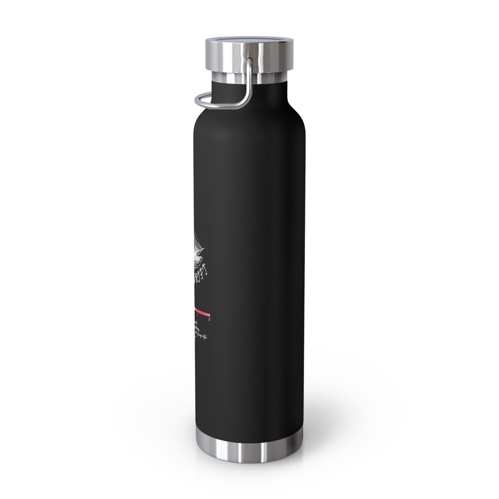 Black The Last Drift Ship 22oz Copper Vacuum Insulated Bottle