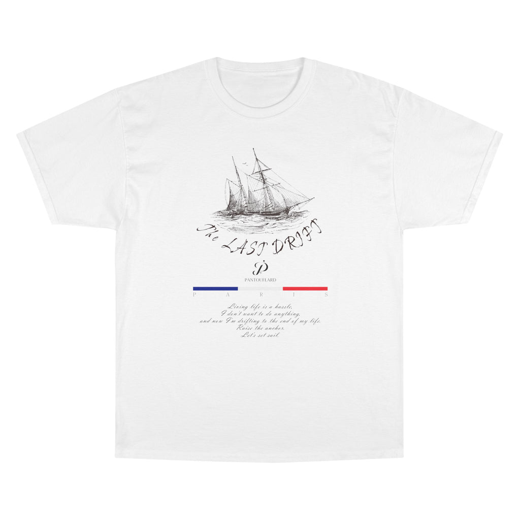 Champion Unisex White Last Drift Cotton T-Shirt