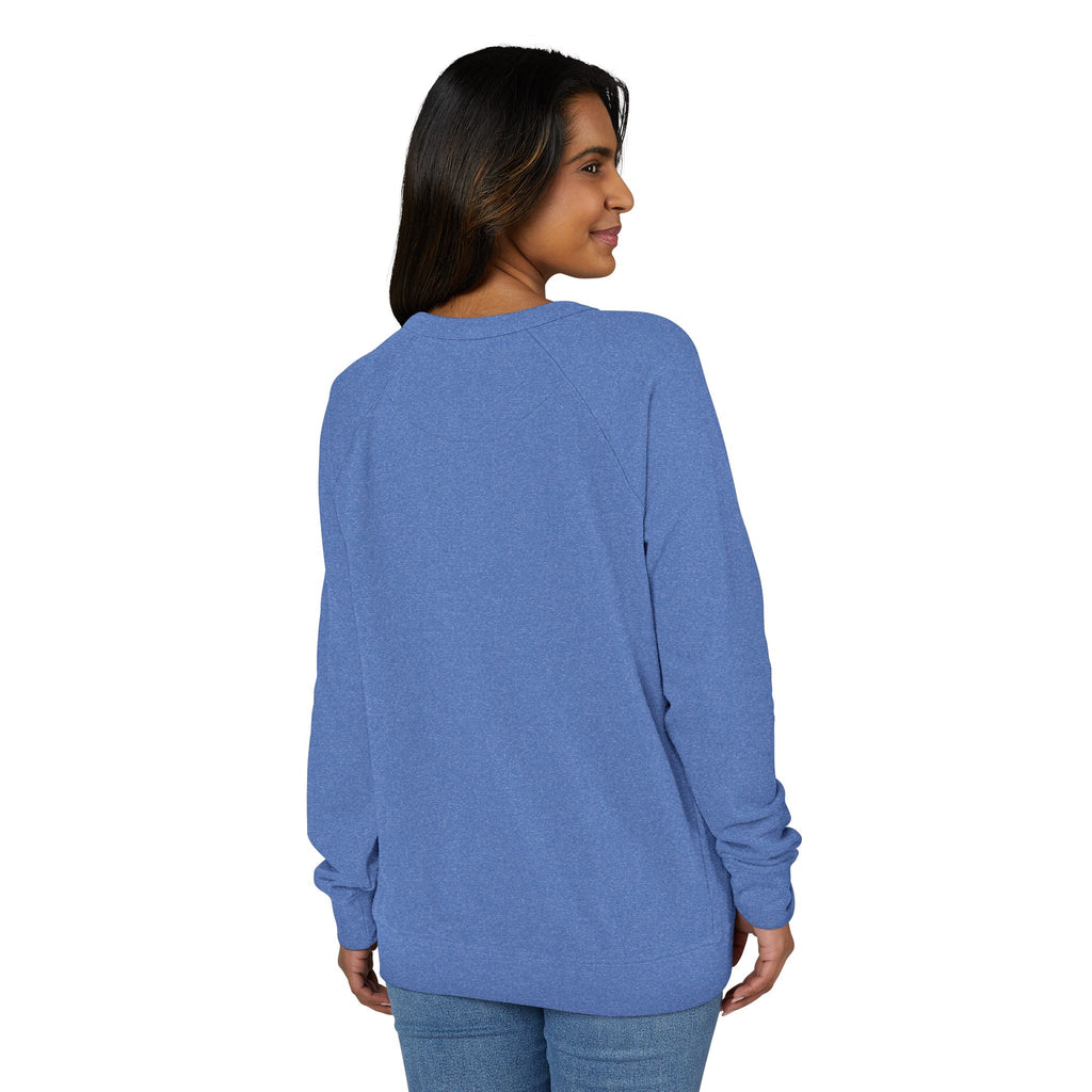 Unisex Old Money Aesthetic Raglan Crewneck - Premium French Terry