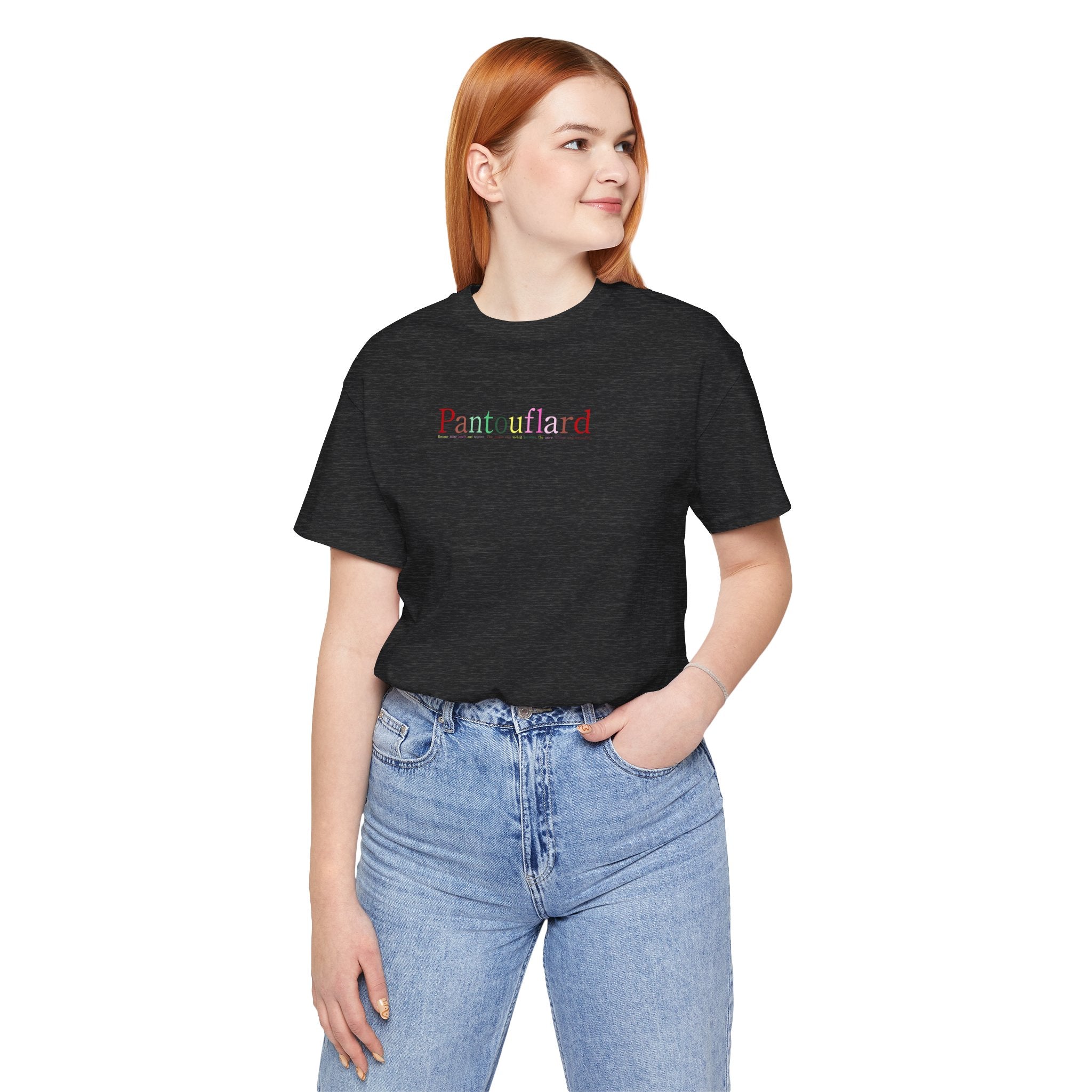 Unisex Minimalist Logo T-Shirt - 100% Airlume Cotton Soft Jersey Tee