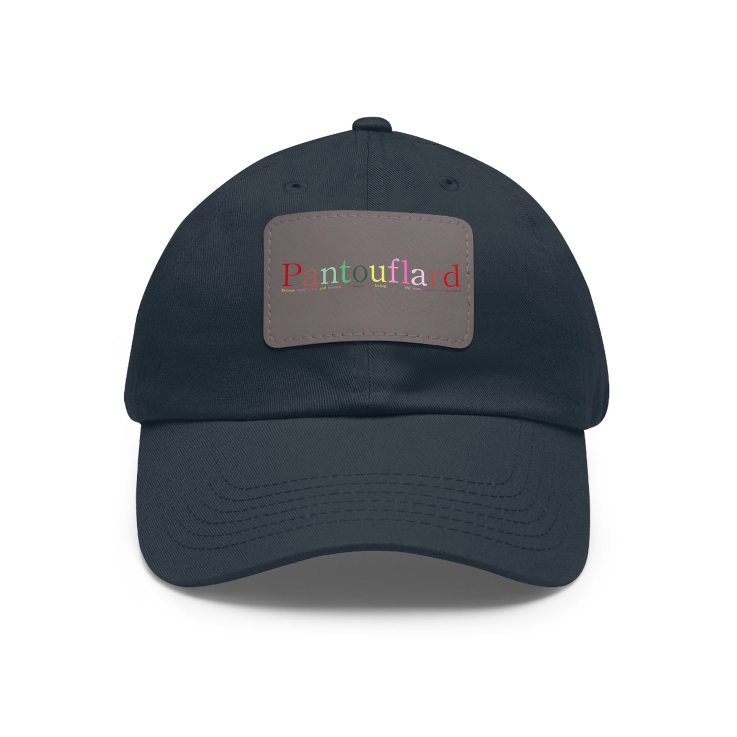 Gorra clásica para papá con parche de cuero - Gorra casual elegante, regalo para papás, aventuras al aire libre, Día del Padre, uso diario