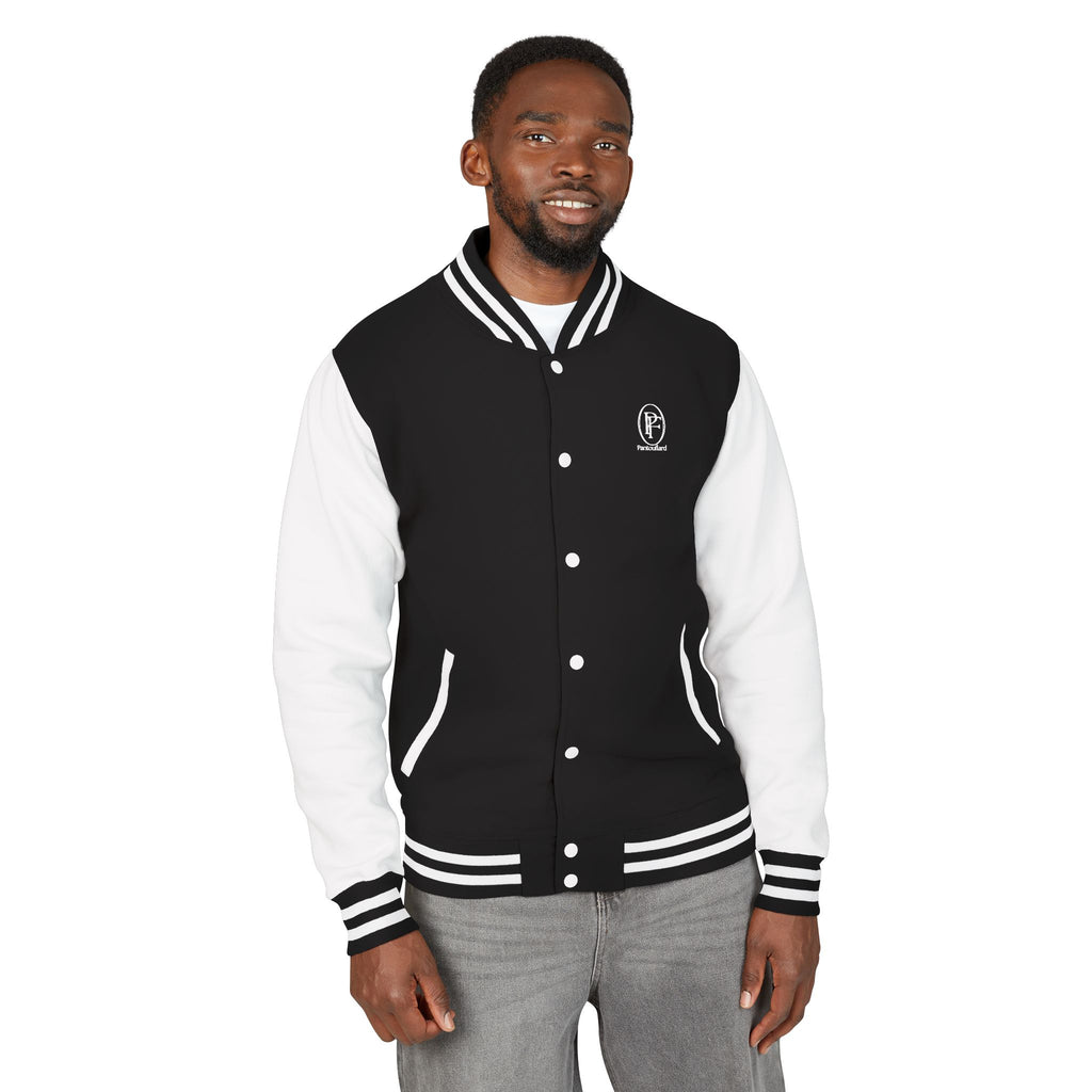 Unisex Navy Pantouflard Carriage Cotton Blend Jacket