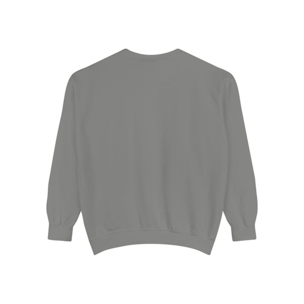 Unisex Navy Vintage Carriage Graphic Cotton Blend Sweatshirt