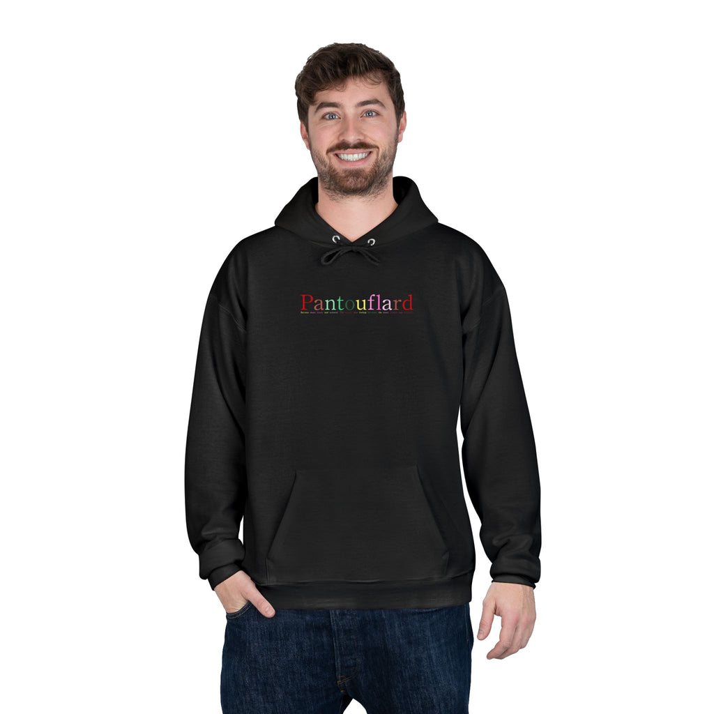 Pantouflard Graphic Eco-Fleece Hoodie | Sustainable Cotton Blend Pullover