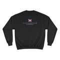 Unisex White Floral Butterfly Spring Quote Cotton Blend Champion Sweatshirt