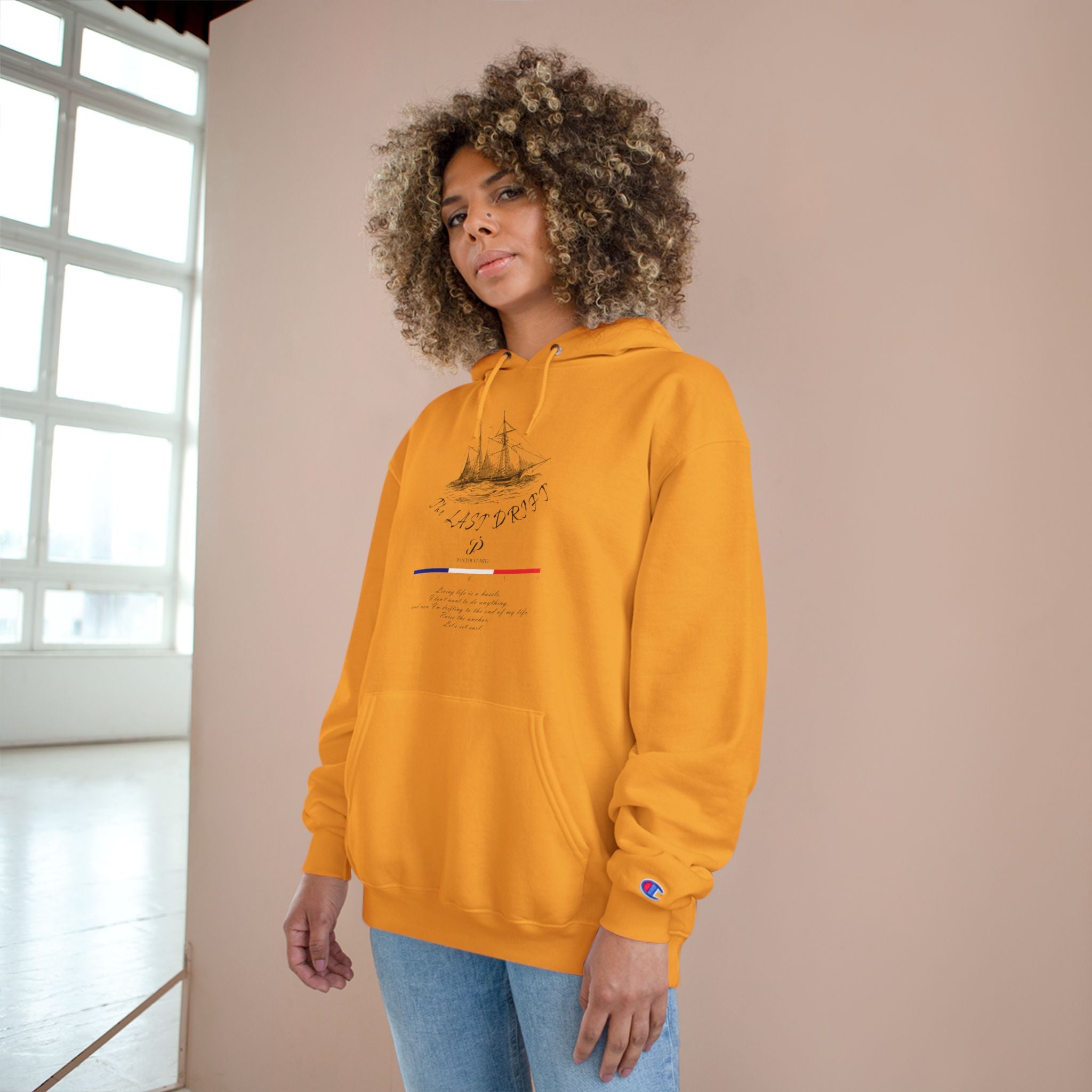 Old Money Nautical Heritage Hoodie - The Last Drift I (Champion Authentic Eco-Fleece)