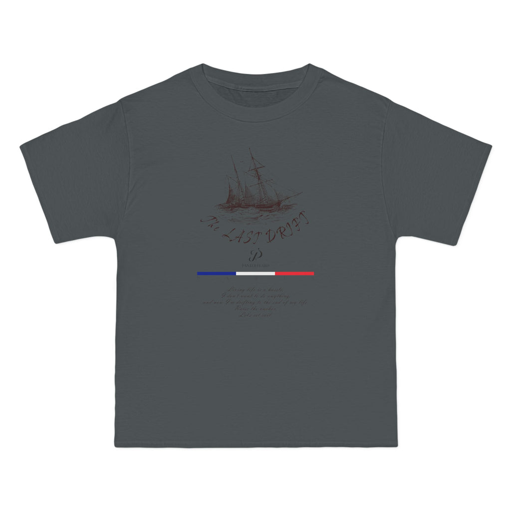Unisex Charcoal Vintage Carriage Graphic 100% Cotton T-Shirt