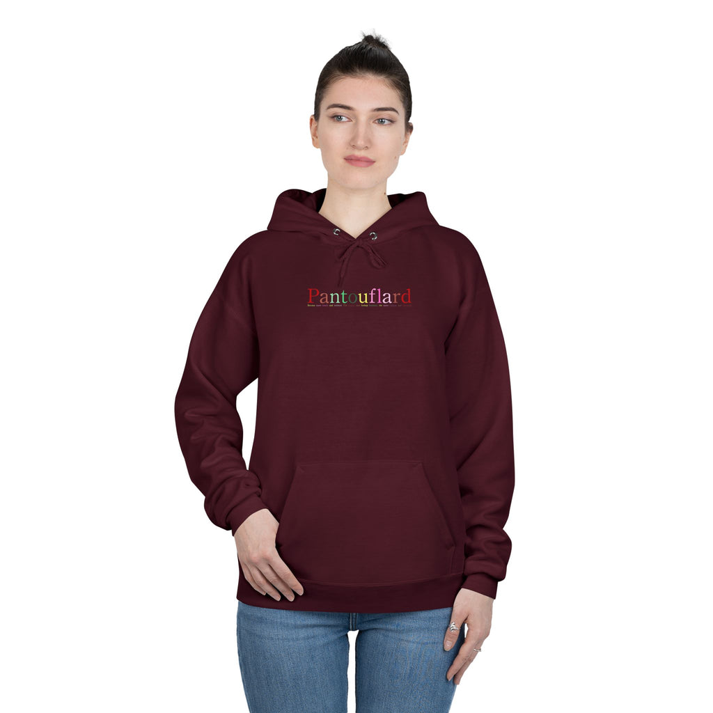Pantouflard Graphic Eco-Fleece Hoodie | Sustainable Cotton Blend Pullover