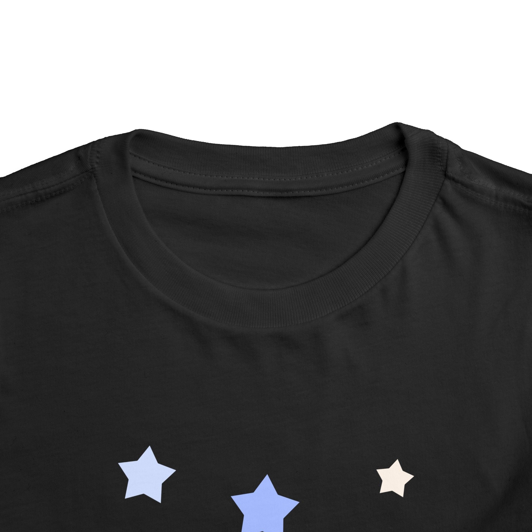Toddler Boys' & Girls' Cassiopeia Constellation Graphic T-Shirt - W-Shape 100% Cotton Kids short-sleeve t-shirt