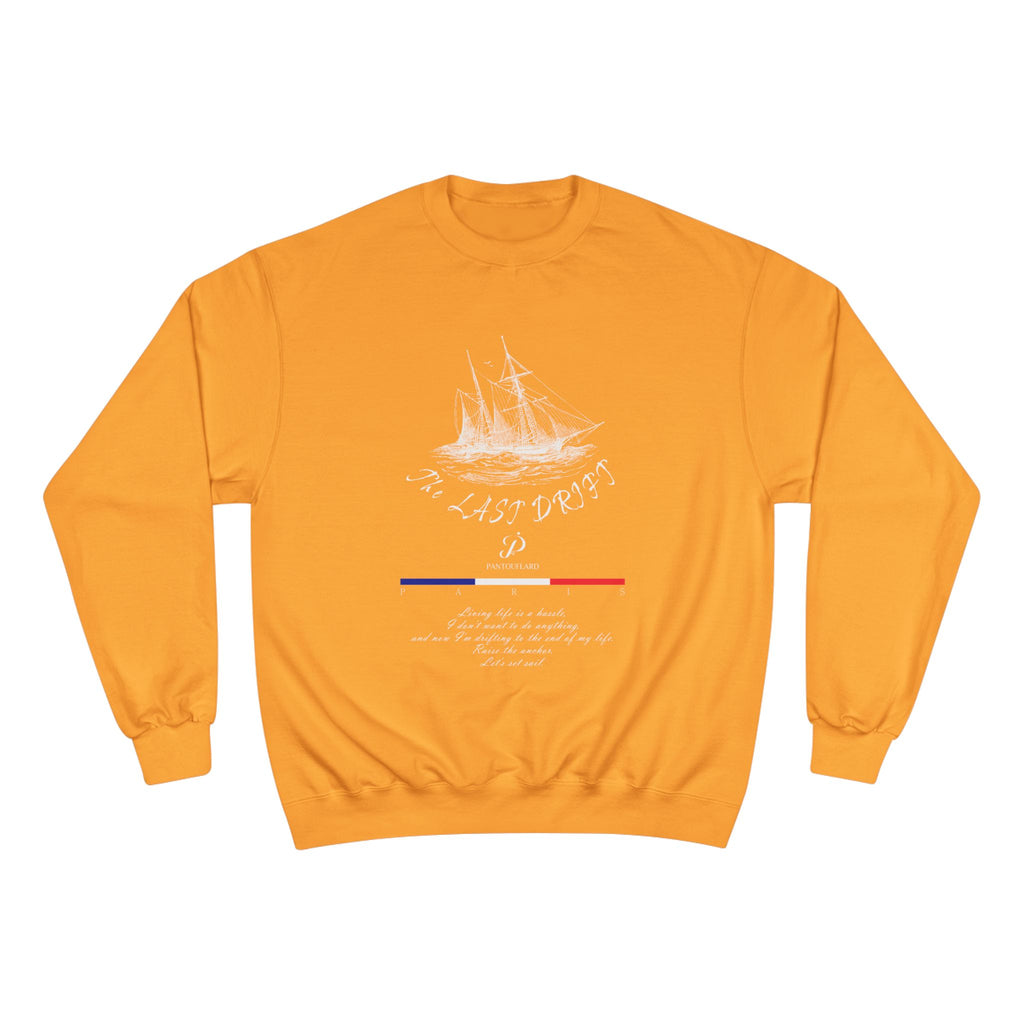 Old Money Nautical Champion Crewneck - The Last Drift II (Paris Streetwear Aesthetic)
