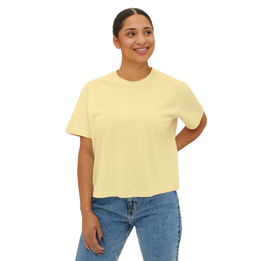 Old Money Equestrian Boxy Tee - The Timeless Carriage II (Comfort Colors 3023CL Back Print)